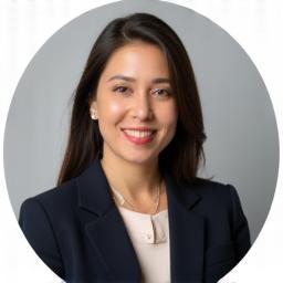 Professional headshot of Aisha Rahman, Regulatory Affairs Associate